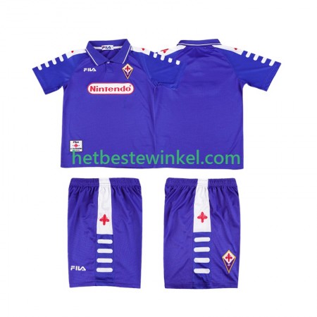 ACF Fiorentina 1999 Voetbalshirts Retro Kind Thuis 1998